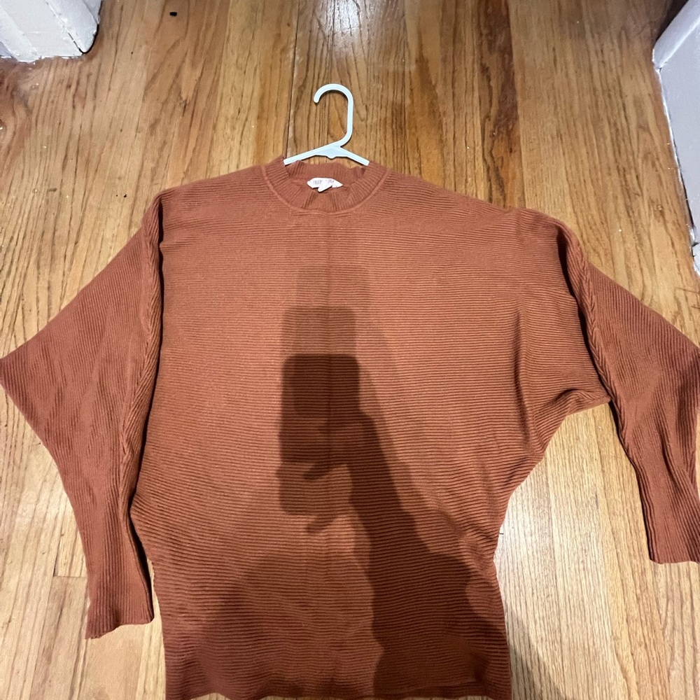 Rust Crewneck Tuck-able Sweater